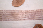 Metallic Grid Sequin Trim on Hard Tulle