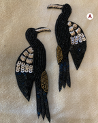 Beaded Bird Patch