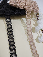Metallic Woven Loop Trim