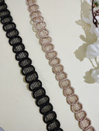 Metallic Woven Loop Trim