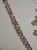Metallic Woven Loop Trim