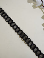 Metallic Woven Loop Trim