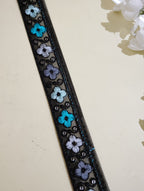 Embroidered Floral Mesh Lace Trim