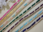 Festive Gota Patti Trim with Diagonal Zari Detailing