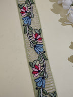 Floral Embroidered Lace Trim