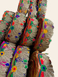 Traditional Multicolor Zardozi Lace Border