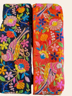 Embroidered Bird & Floral Trim