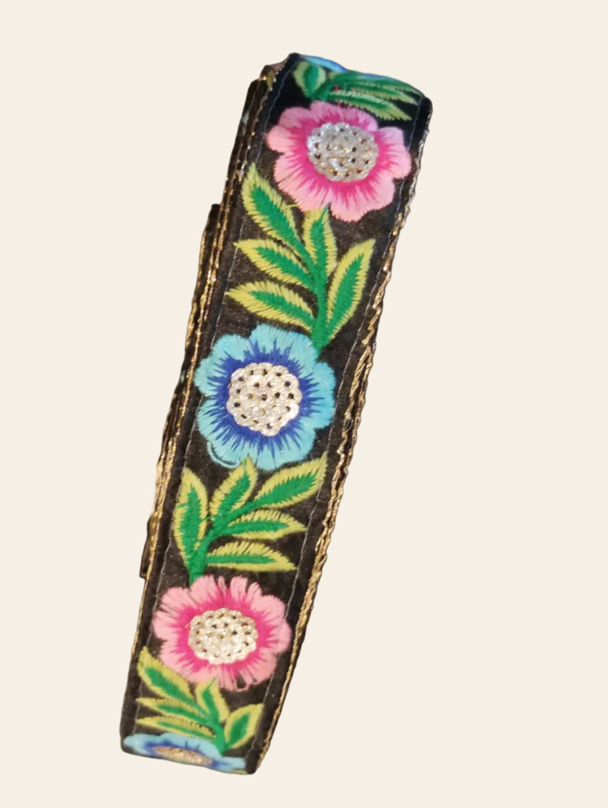Floral Embroidered Lace Trim
