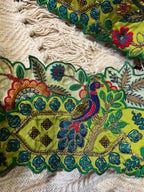 Heavy Zardosi Embroidered Border Lace Trim
