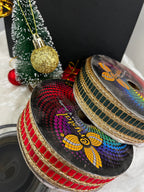 Zari Metallic Striped Gota