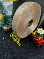 Metallic Gold Mesh Net Ribbon