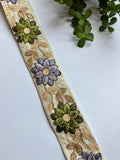 Multicolored Sunflower & Leaf Design