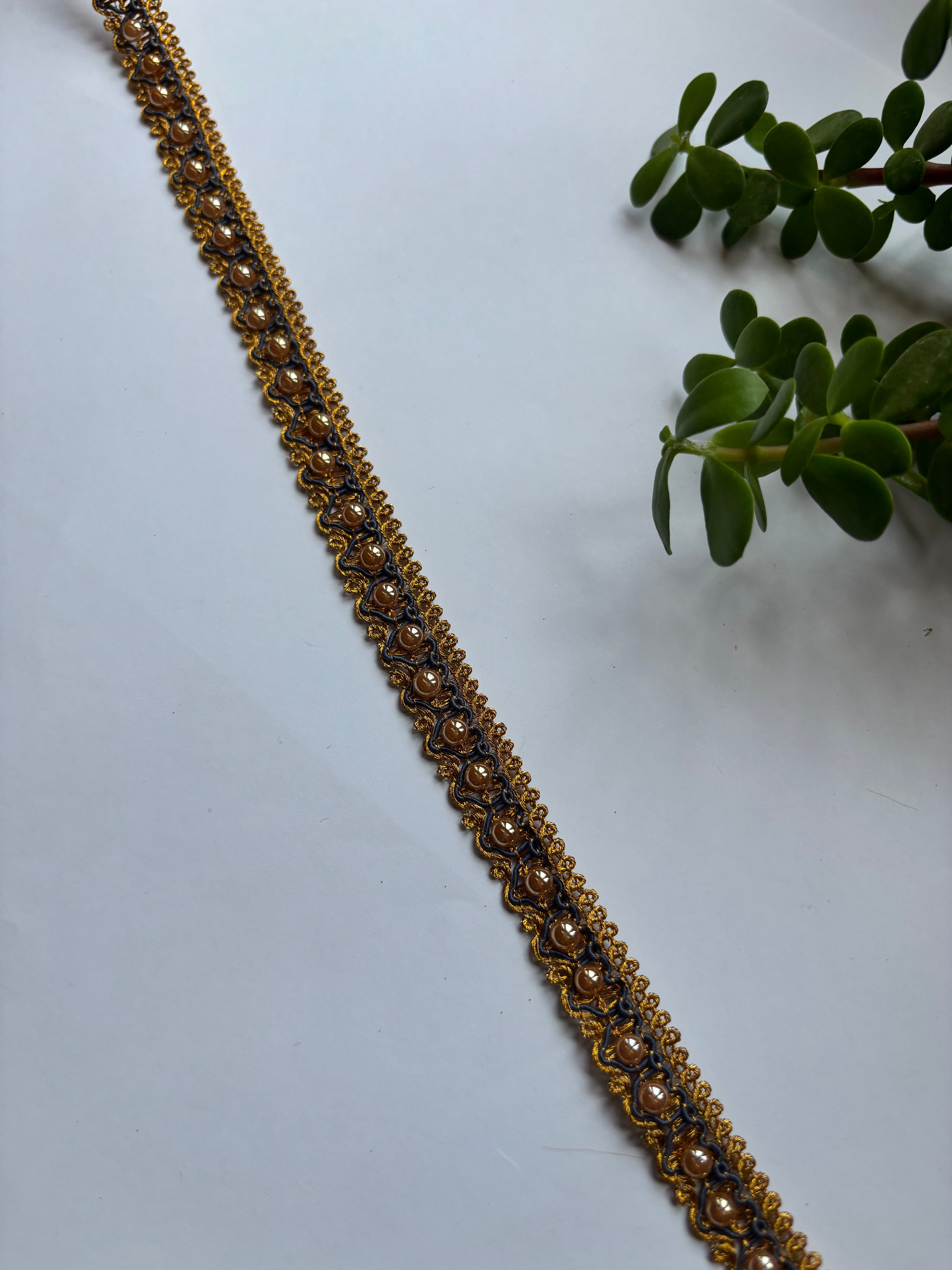 Pearl Glow Decorative Lace