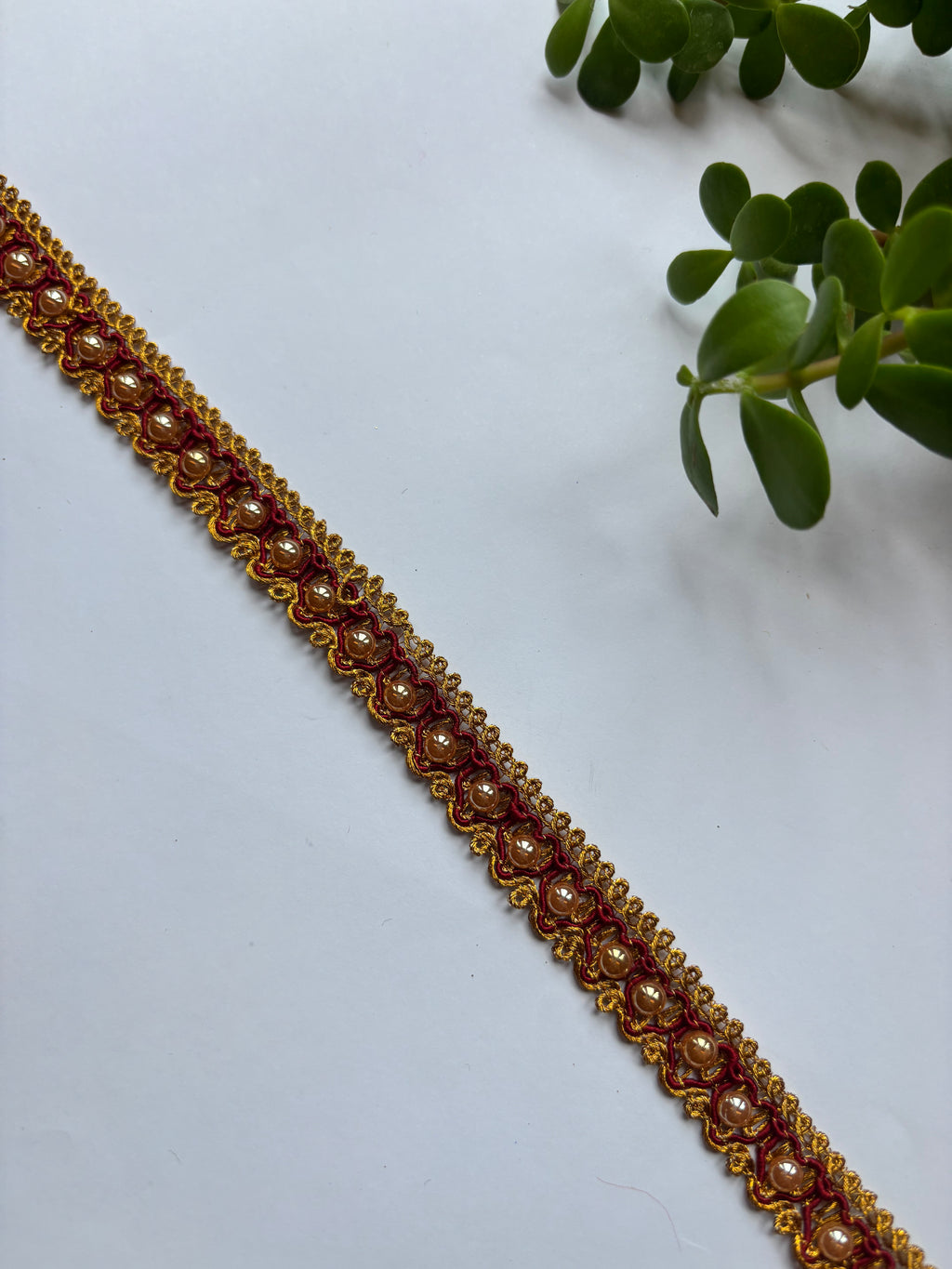 Pearl Glow Decorative Lace