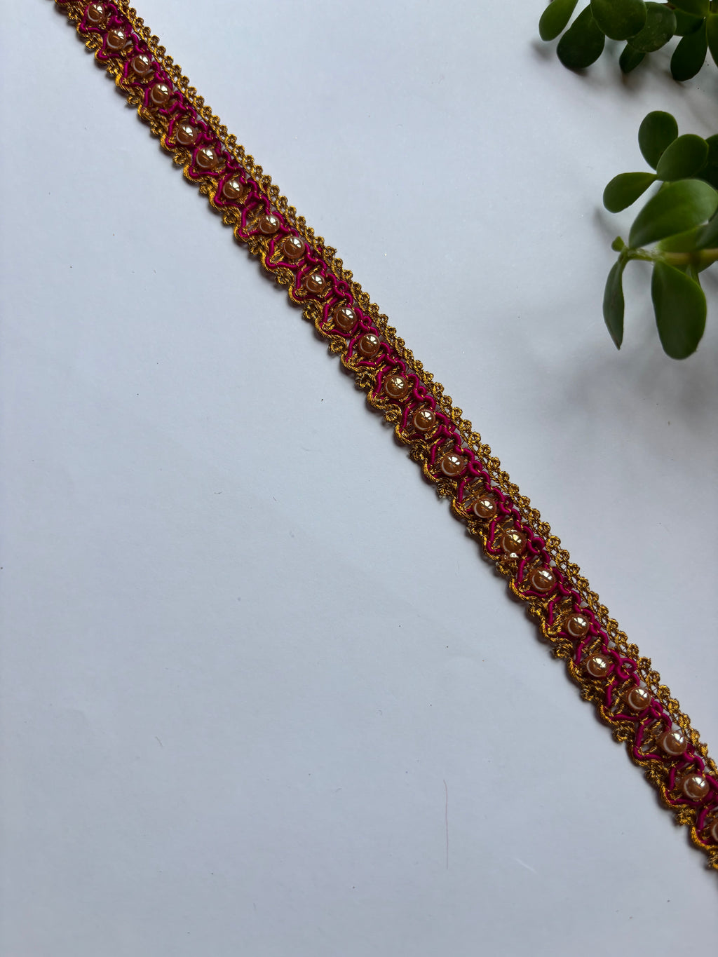 Pearl Glow Decorative Lace