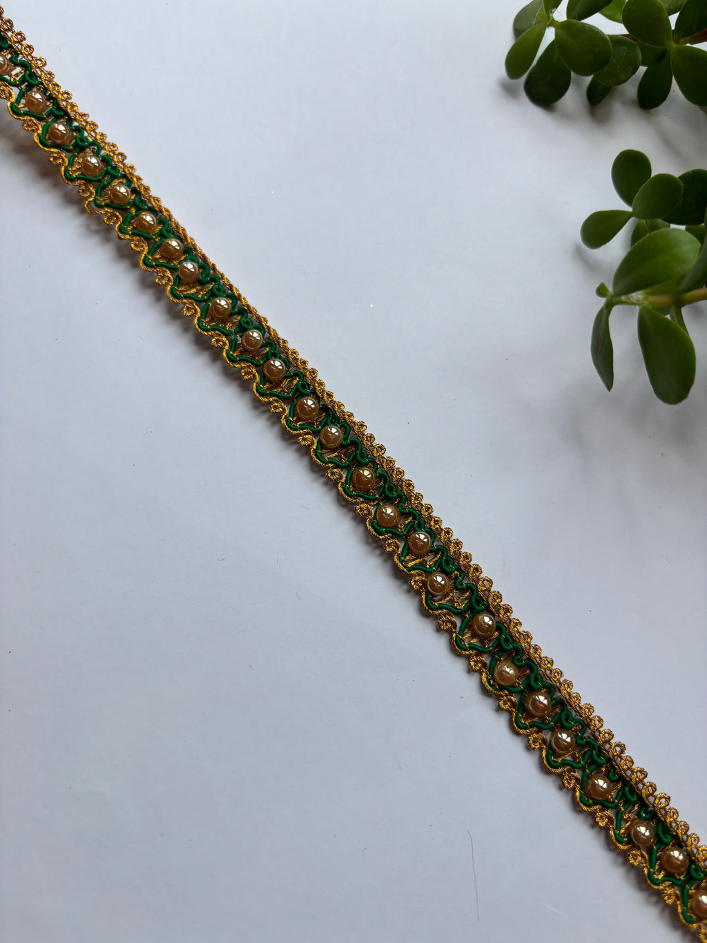 Pearl Glow Decorative Lace