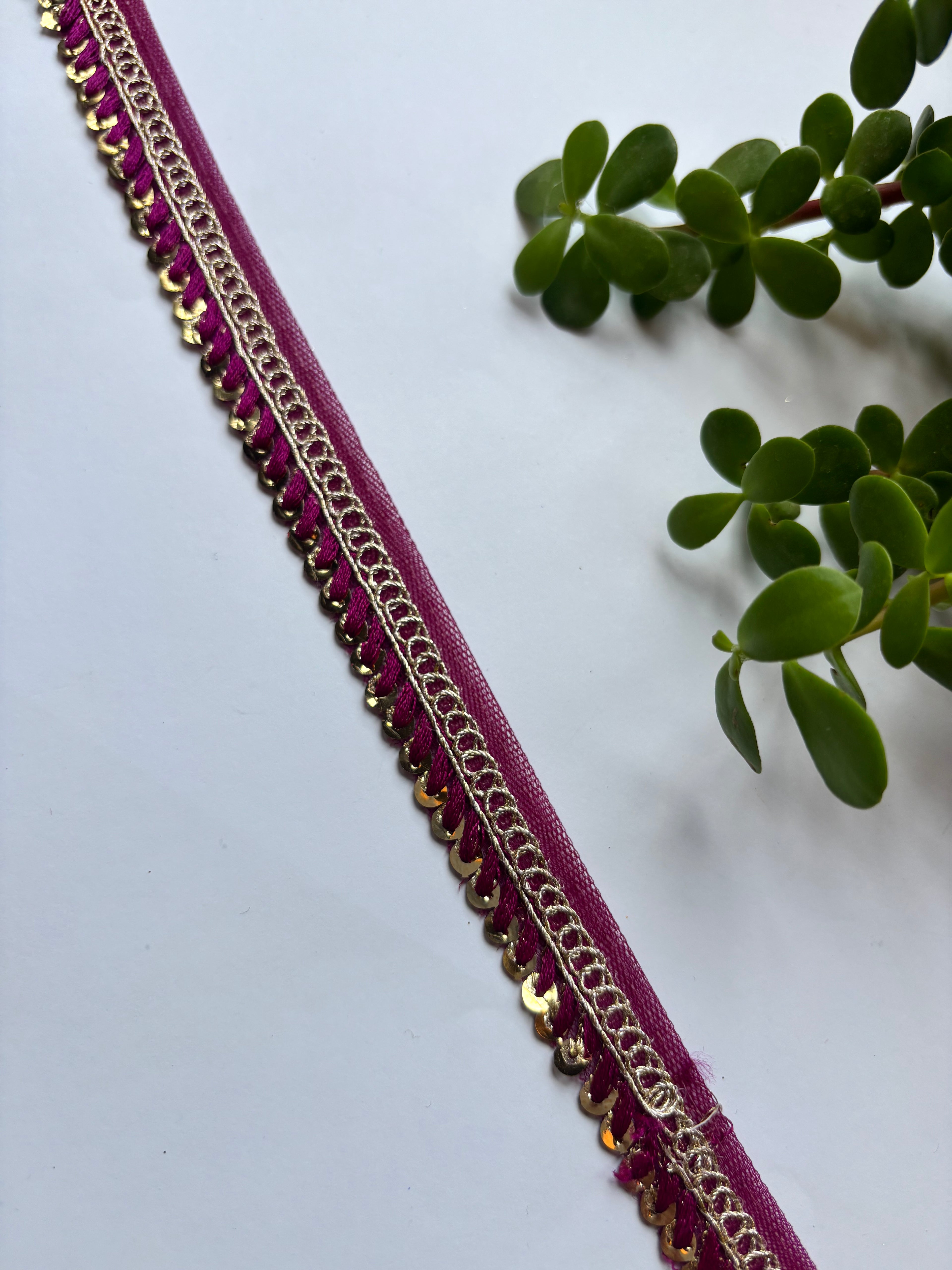Premium Designer Chain Lace Trim