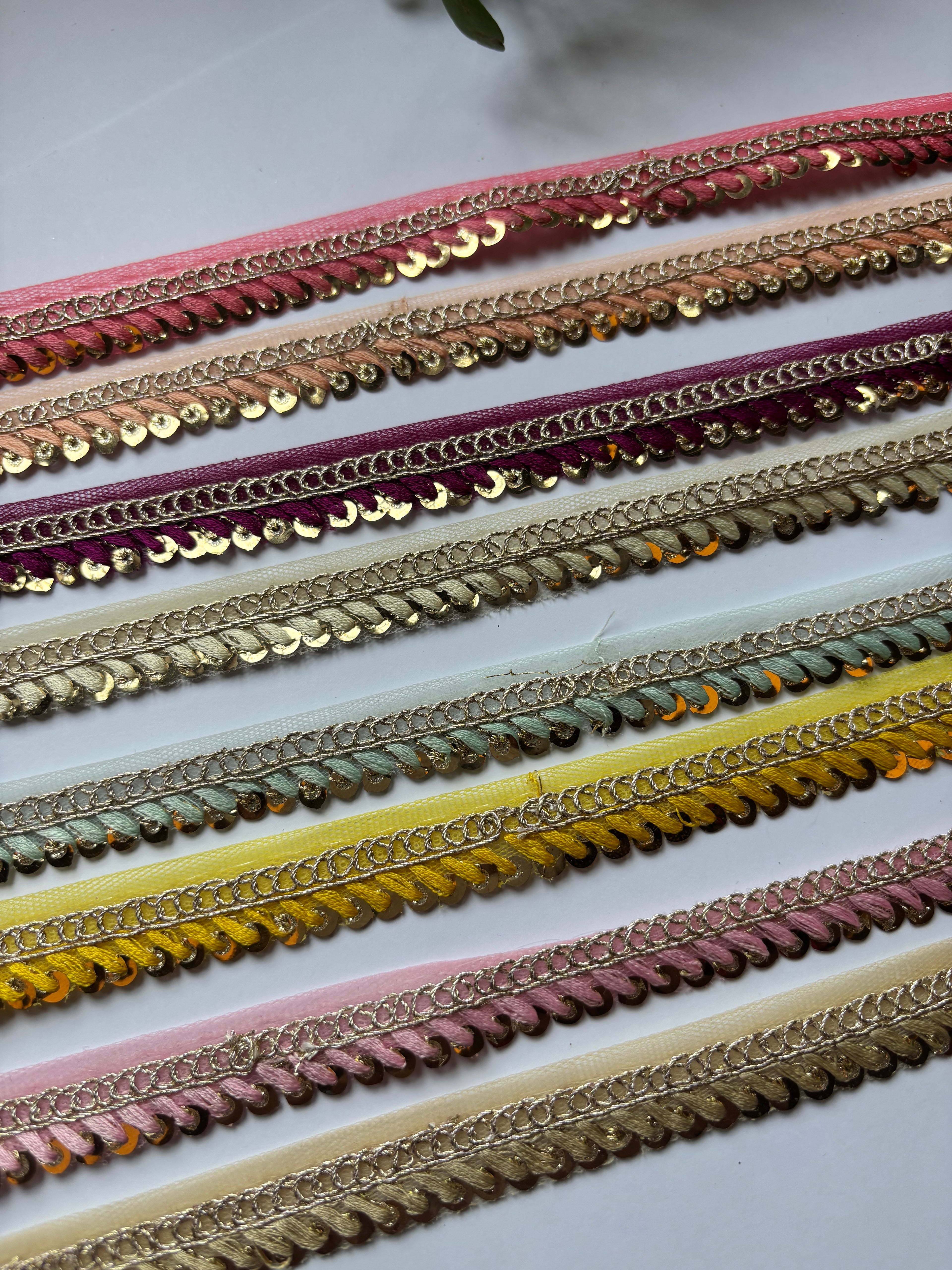 Premium Designer Chain Lace Trim