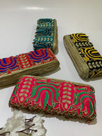 Traditional Indian Zardozi and Gota Patti Embroidered Floral Trim