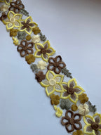 Premium Embroidered Floral Motif Lace
