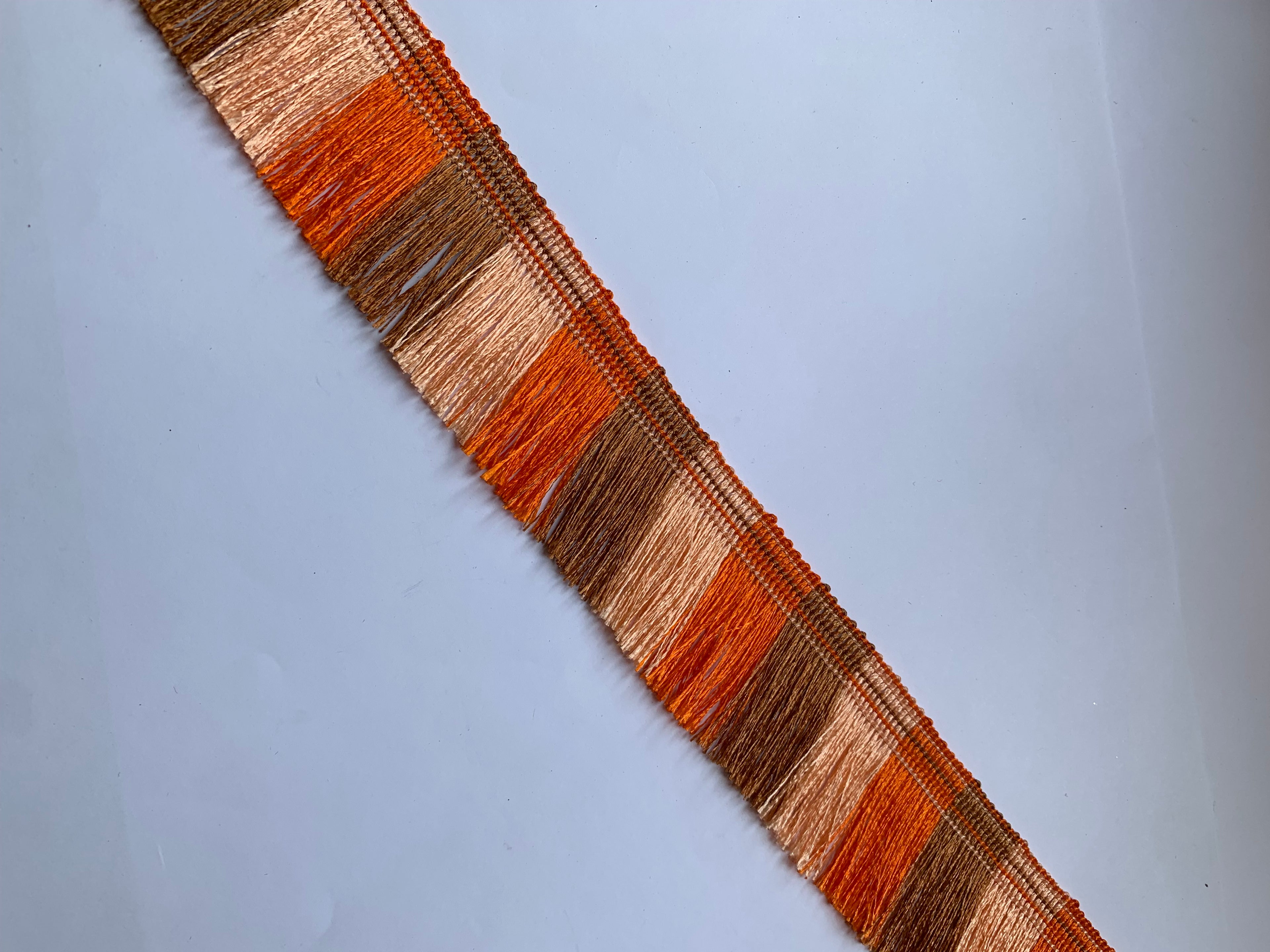 Multi-Color Ombre Tassel Fringe Lace Trim