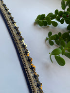 Scalloped Sequin Zari Lace Trim Collection
