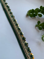 Scalloped Sequin Zari Lace Trim Collection