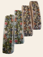 Summer Meadow Floral Embroidered Border