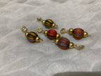 Multicolor Striped Ball Tassels