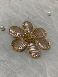 Metallic Flower Patch
