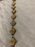 Wooden & Rhinestone Diamond Buttons