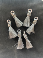 Satin Bead Tassel Trim