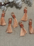 Satin Bead Tassel Trim