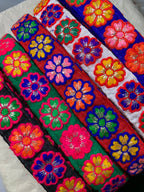 Traditional Multicolor Blossom Lace
