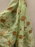 Multi-Color Thread Work , Sequin Embroidery FABRIC