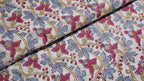 Berry Bloom Garden Cotton Fabric