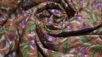 Peach Bloom Floral Cotton
