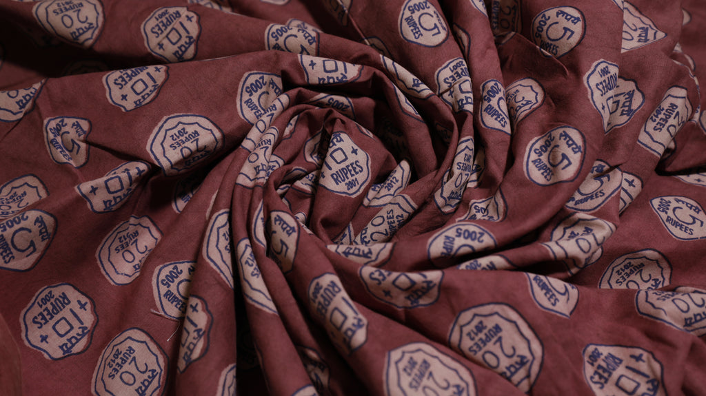 Coin Print Cotton