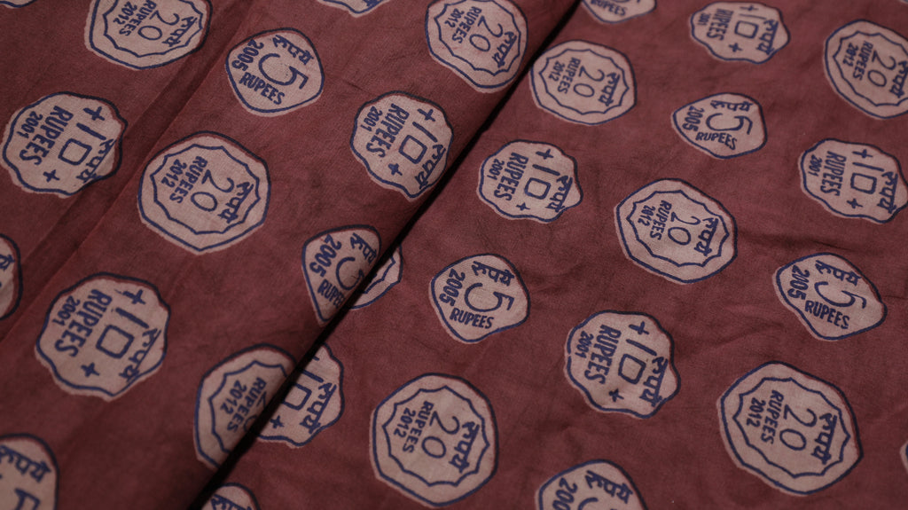 Coin Print Cotton