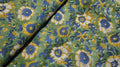 Vintage Green Floral Cotton