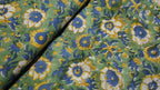 Vintage Green Floral Cotton