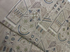 Embroidery patchwork work fabric