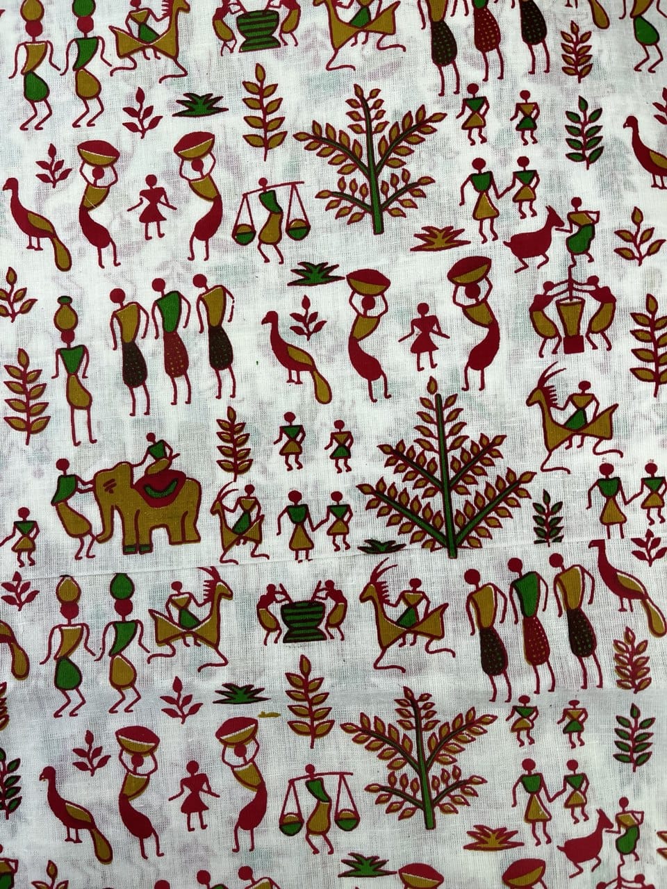Warli Art Print.