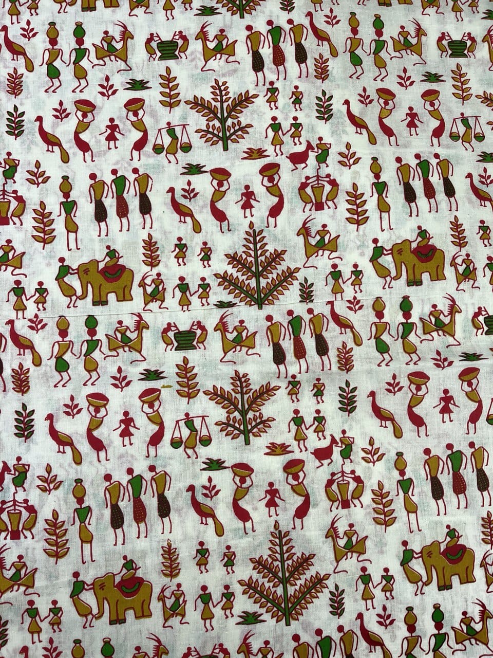 Warli Art Print.