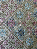 Geometric Floral Embroidery
