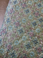 Geometric Floral Embroidery