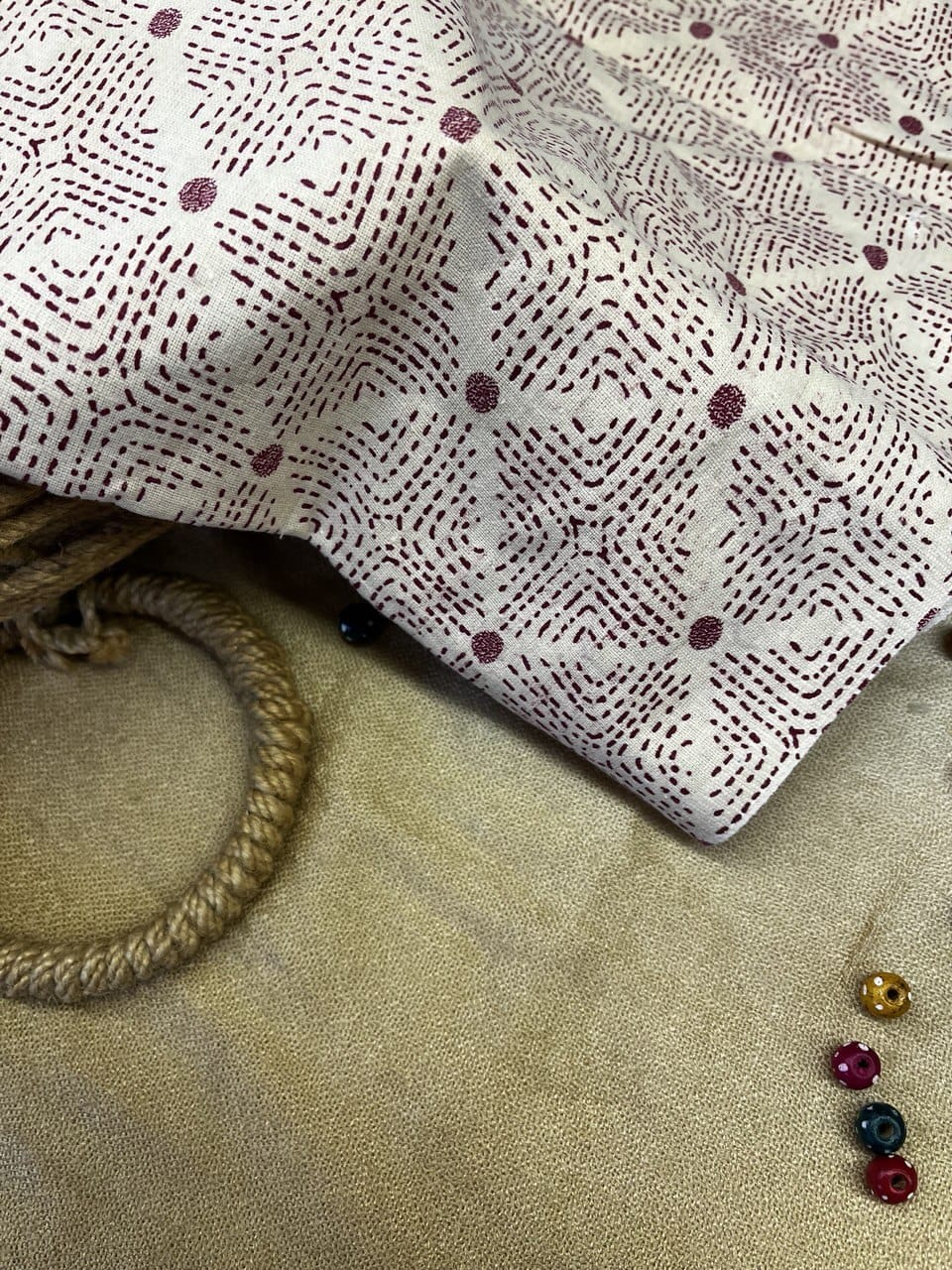 Dotted Line Fabric