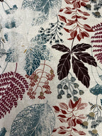 Digital Flower Print Cotton Fabric