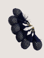 Floral Embroidered Decorative Tassel