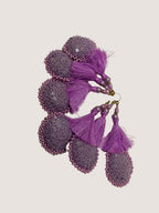 Floral Embroidered Decorative Tassel